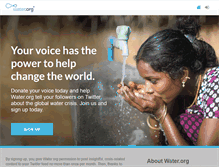 Tablet Screenshot of power.water.org